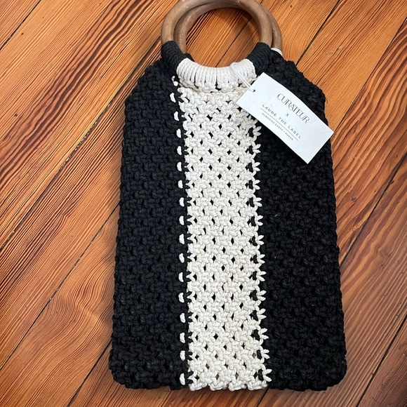 LAUDE THE LABEL Gabby Mini Macrame Bag - Picture 6 of 8